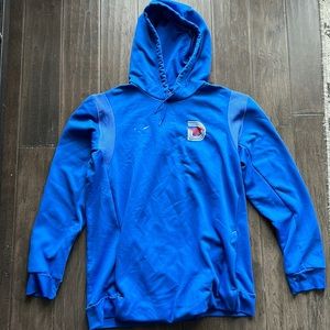 SMU Football Blue Nike Hoodie